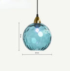 Candeeiro suspenso Lumisphere com globo de vidro de luz quente para salas de estar | Fioriscas