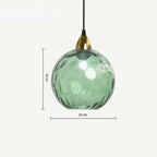 Candeeiro suspenso Lumisphere com globo de vidro de luz quente para salas de estar | Fioriscas