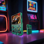 Přenosná retro herní konzole, 10 000 předinstalovaných her, 3,5palcový displej