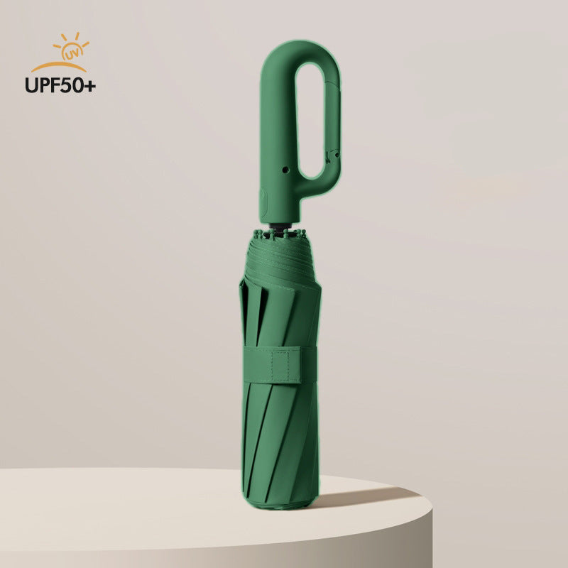 Guarda-chuva para mochila com clipe, para um acesso fácil com uma só mão | Fioriscas