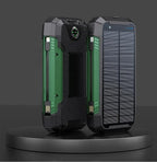 Batterie externe solaire 30 000mAh EclipseVolt, étanche avec recharge sans fil Qi