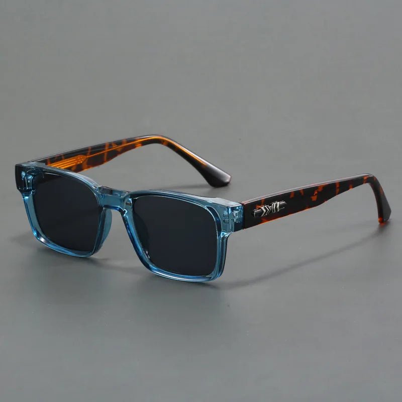 Ochelari de soare pătrați pentru bărbați, cu protecție UV400, design elegant, pentru confort întreaga zi | Fioriscas