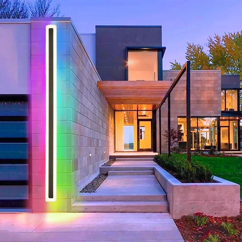 LumaHaven RGB LED Wall Light, Indoor & Outdoor, IP65 Waterproof