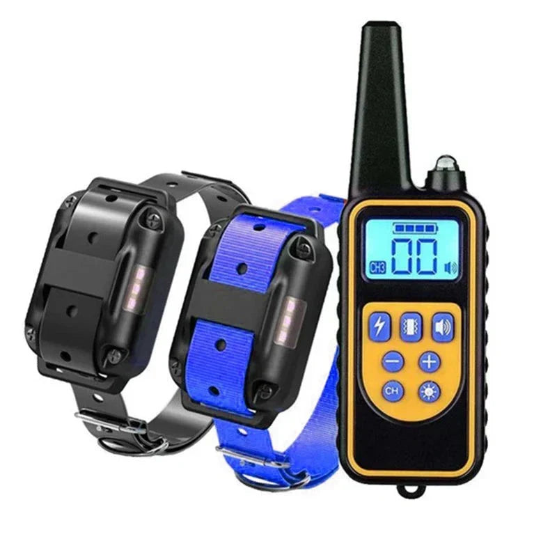 Kirrea waterdichte trainingshalsband voor honden met afstandsbediening, bereik van 800 m