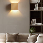 Asterra aluminium wandlamp, warm of koelwit ledlicht