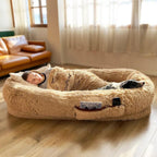 Le lit pour chien humain, une chaise longue confortable pour les humains du monde entier | Fioriscas