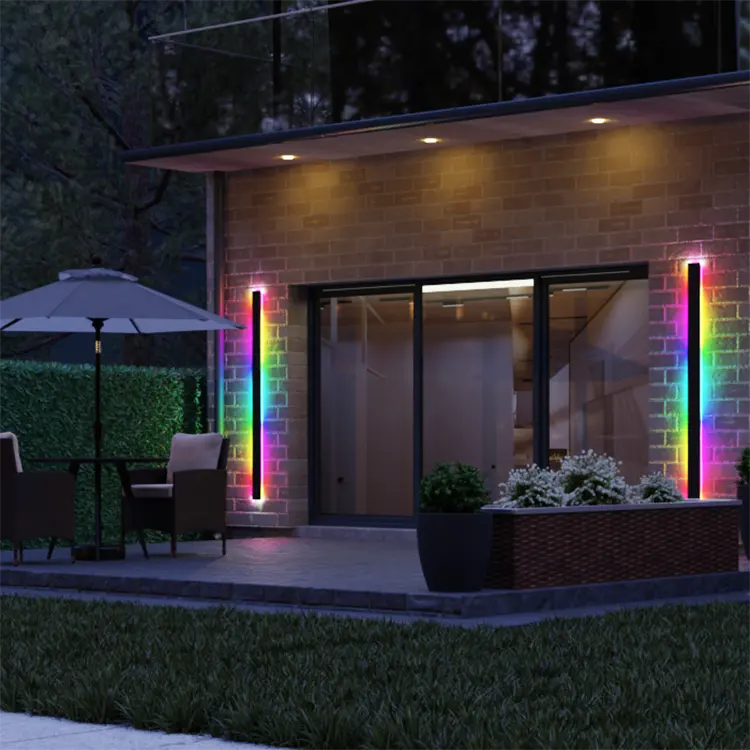 LumaHaven RGB LED Wall Light, Indoor & Outdoor, IP65 Waterproof