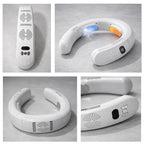 Nekventilator met verwarming en verkoeling, ThermoFlow draagbaar model met 3 zones