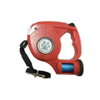 LED-koiran talutin integroidulla taskulampulla turvallisiin kävelyihin - Fioriscas