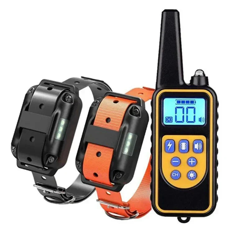 Kirrea waterdichte trainingshalsband voor honden met afstandsbediening, bereik van 800 m