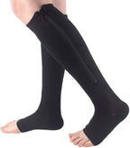 Calze compressive con zip per compressione confortevole e facile utilizzo - Fioriscas