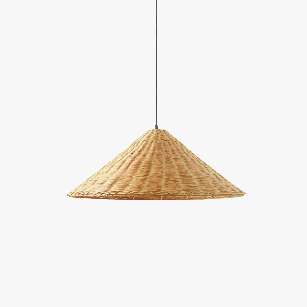 Muto Vintage Handmade LED Rattan Pendant Light Living Room - Neutralighting