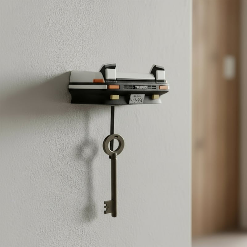 Retro Car Headlight Key Holder for Stylish Entrance Decoration - Fioriscas
