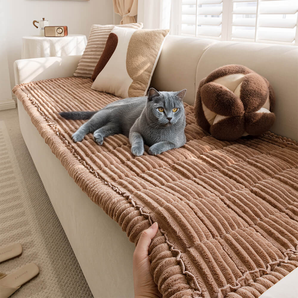 Weiche Flanell-Haustierdecke zum Schutz von Sofa und Bett - Fioriscas