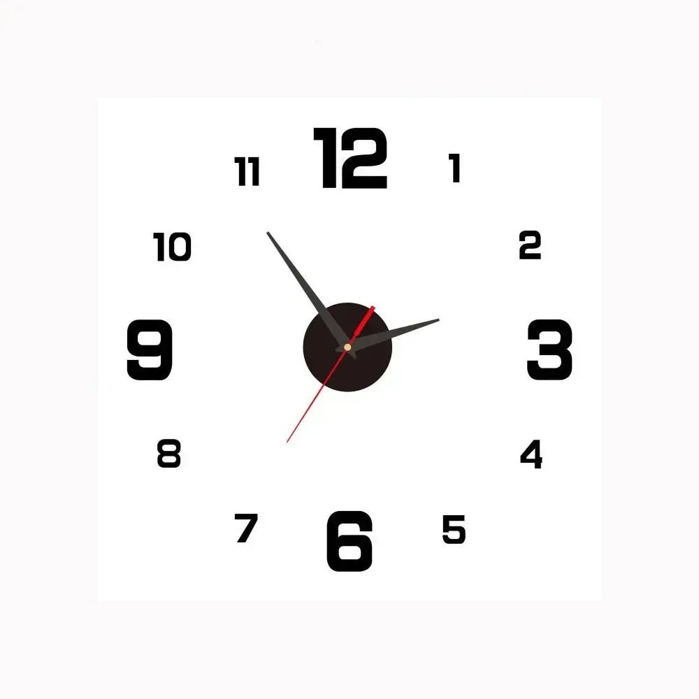 Tichý nástěnný hodiny s minimalistickým ciferníkem a elegantním provedením - Fioriscas
