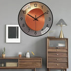 Tichý nástěnný hodiny s minimalistickým ciferníkem a elegantním provedením - Fioriscas