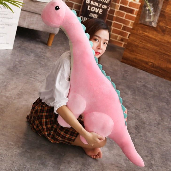 AuroraNest Giant Diplodocus Plush, Three Sizes and Colors Available
