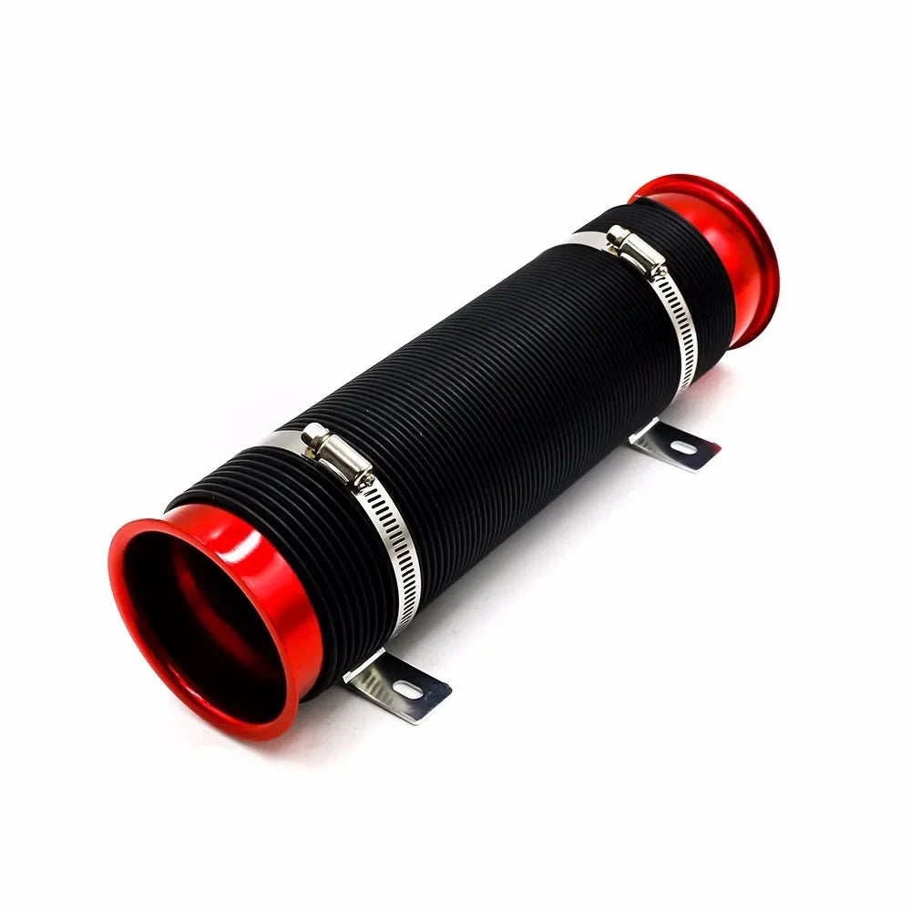 Tube télescopique d’admission d’air froid en aluminium de 76mm pour compartiment moteur automobile | Fioriscas