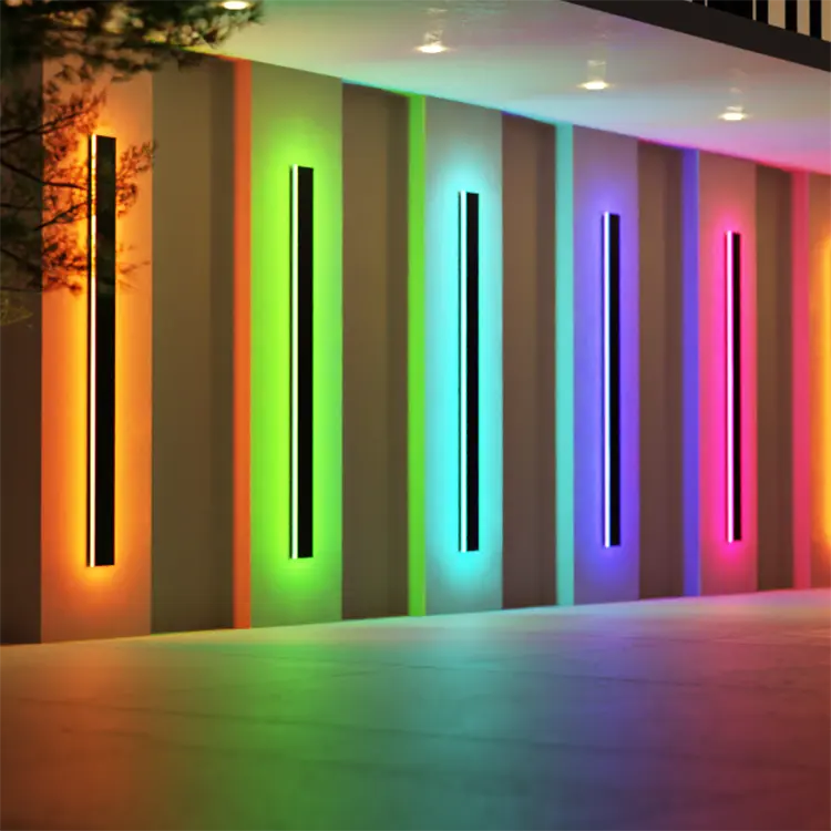 LumaHaven RGB LED Wall Light, Indoor & Outdoor, IP65 Waterproof