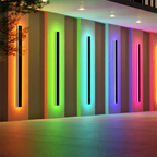 LumaHaven RGB LED Wall Light, Indoor & Outdoor, IP65 Waterproof