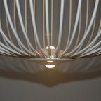 Hanglamp met ijzeren spaken, diameter 35 cm, verstelbare uitval tot 135 cm