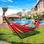 Two-Person Garden Hammock With Stand, 200kg Weight Capacity