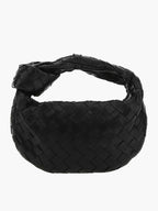 Woven Vegan Leather Shoulder Bag For Everyday Professional Style