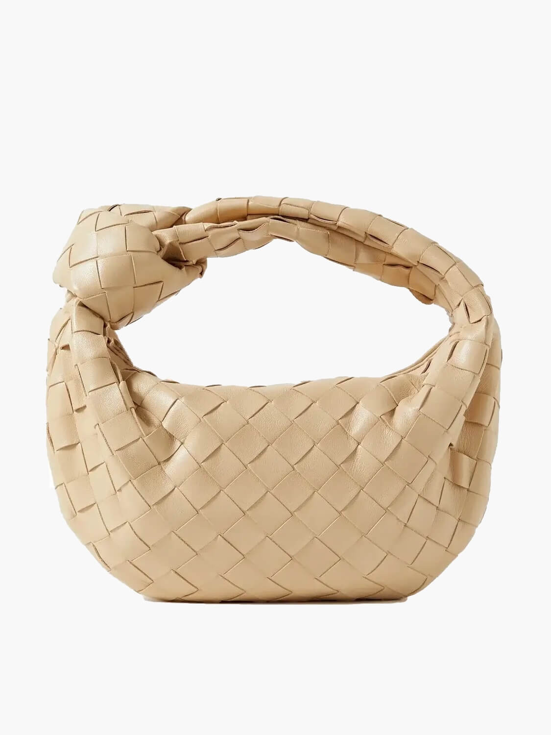 Woven Vegan Leather Shoulder Bag For Everyday Professional Style