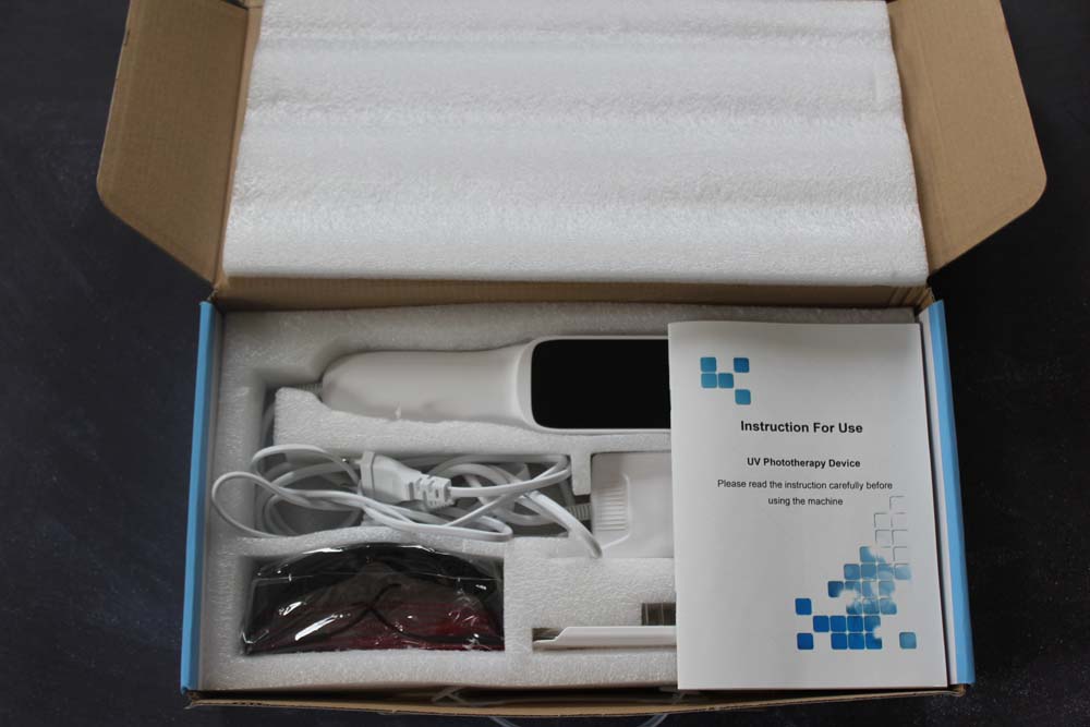 AureaBeam Portable UVB Light Therapy Lamp for Home Use