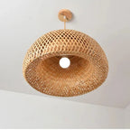 Hanging Rattan Pendant Light – Handmade Bamboo Lamp for Cozy Home Décor, Eco-Friendly Design 5