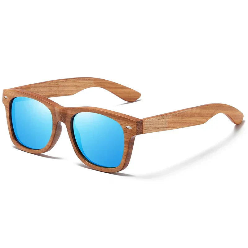 Bamboo Frame Sunglasses, Verdaro Polarized UV400 Protection