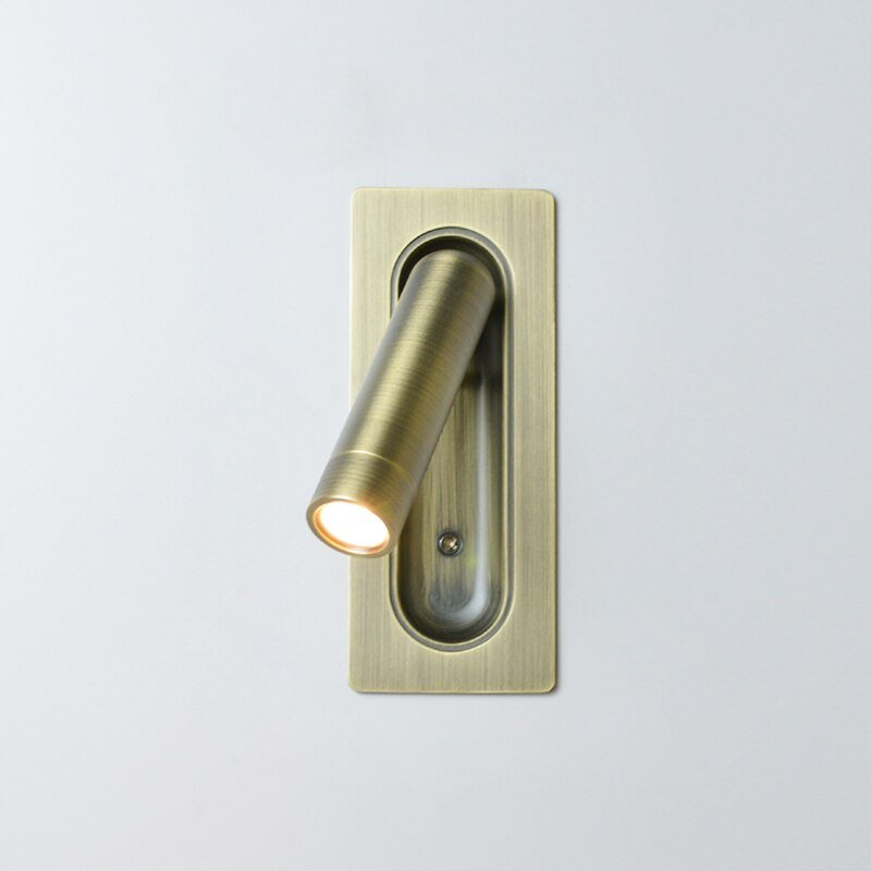 Leselampe zur Wandmontage am Bett, gerichtetes LED-Licht
