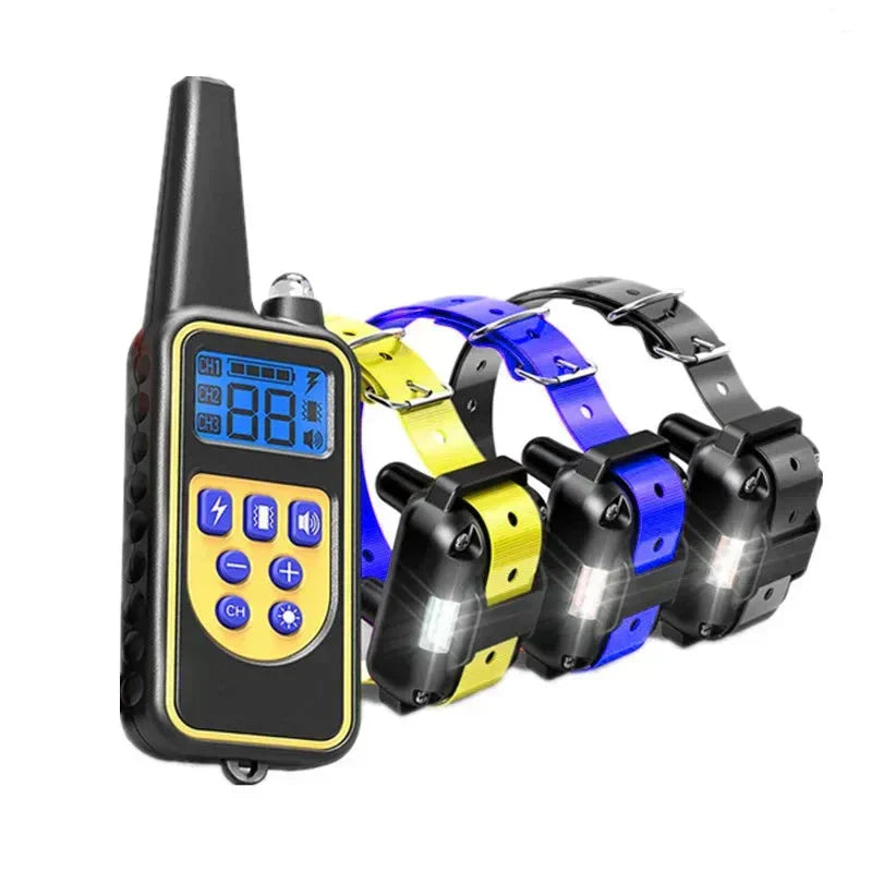 Kirrea waterdichte trainingshalsband voor honden met afstandsbediening, bereik van 800 m