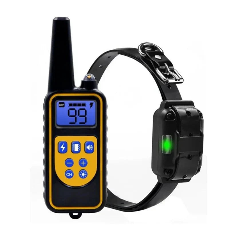 Kirrea waterdichte trainingshalsband voor honden met afstandsbediening, bereik van 800 m