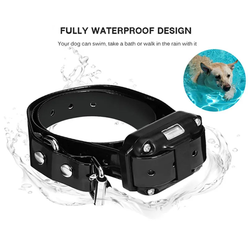 Kirrea waterdichte trainingshalsband voor honden met afstandsbediening, bereik van 800 m