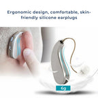 Rechargeable Digital Hearing Aid for Clear Sound Amplification & Daily Comfort - Ideal for Adults & Seniors