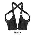 Men's Anti-Theft Shoulder Bag with Multiple Compartments