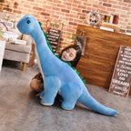 AuroraNest Giant Diplodocus Plush, Three Sizes and Colors Available