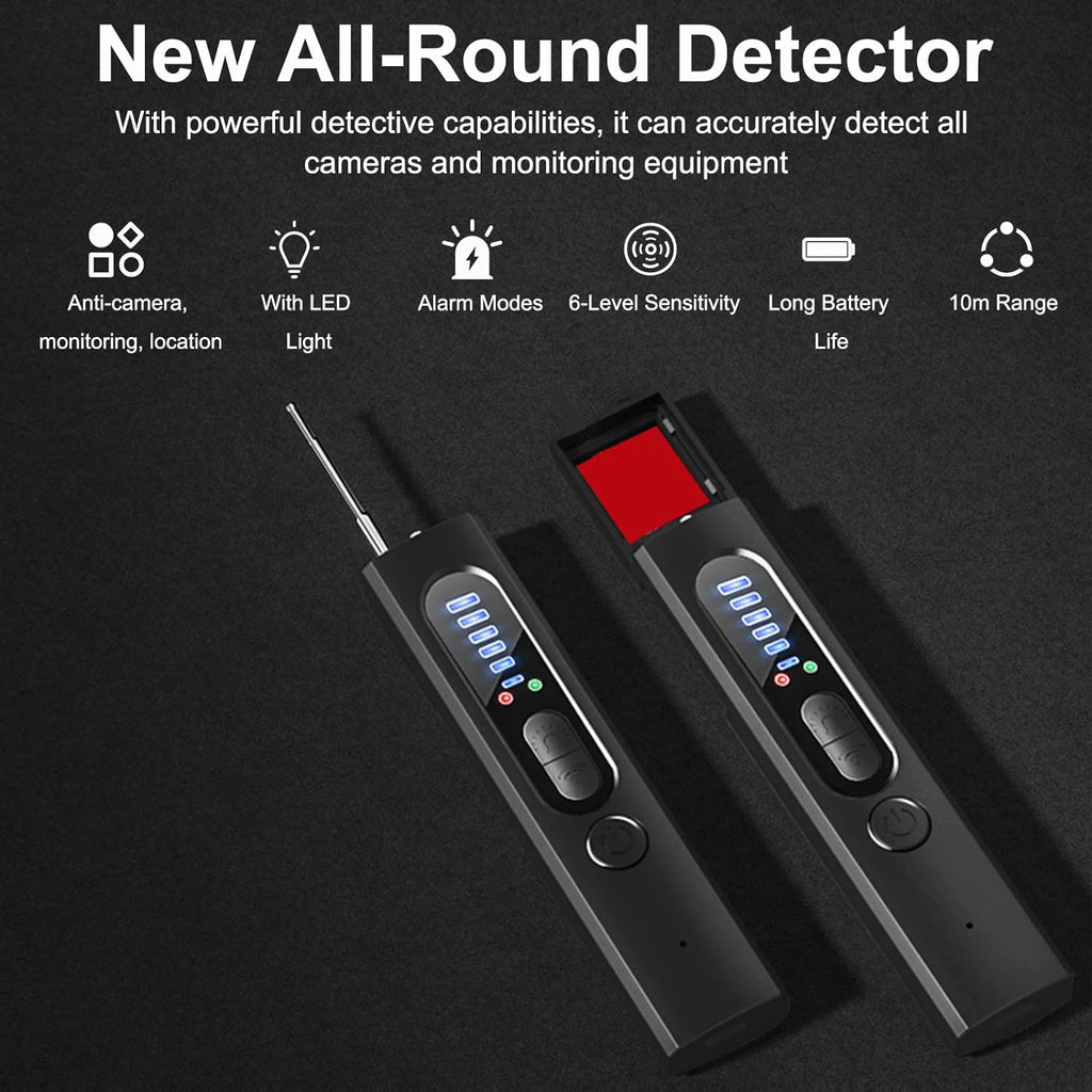 AegisScan bærbar detektor til skjulte kameraer og GPS-trackere med RF-scanner