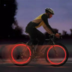 High-quality bicycle valve lighting with LED – Perfect for night rides