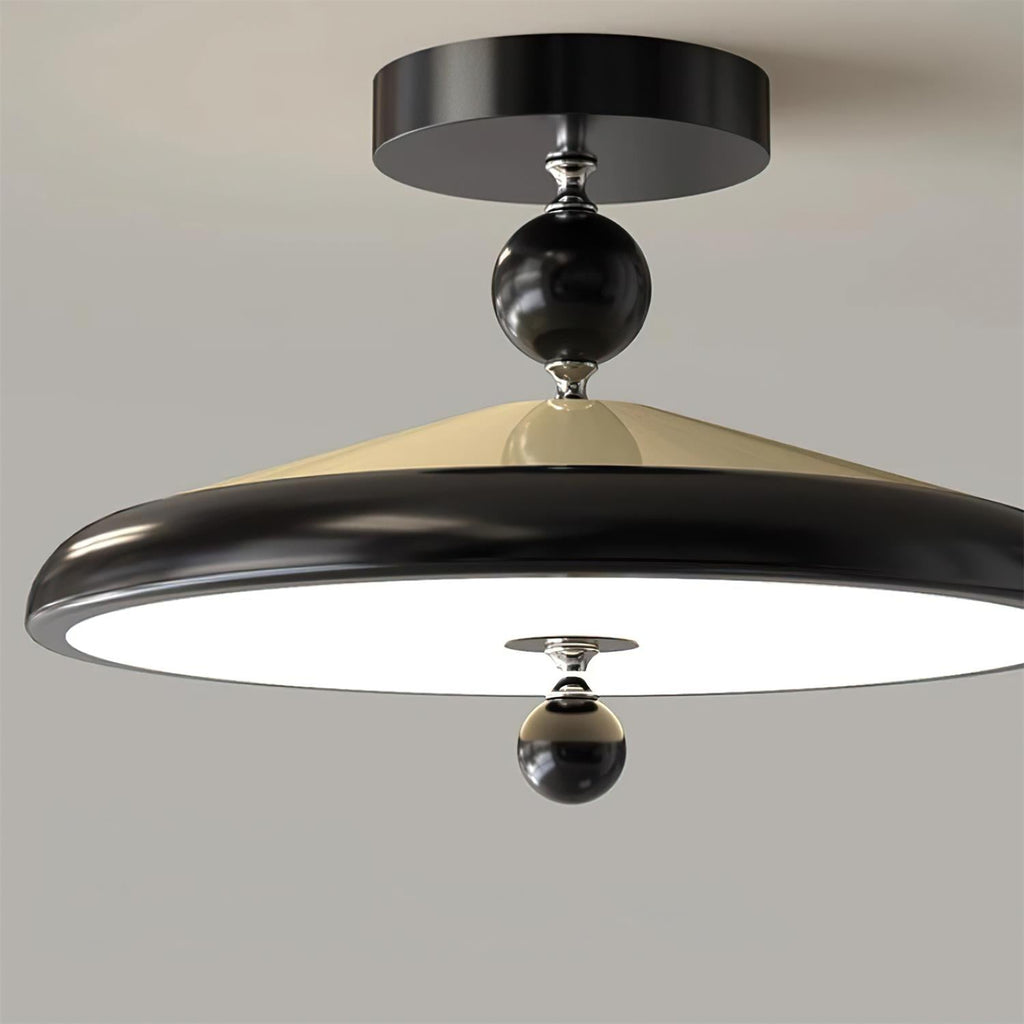 Belano Houten Frame Ronde Plafondlamp | Fioriscas