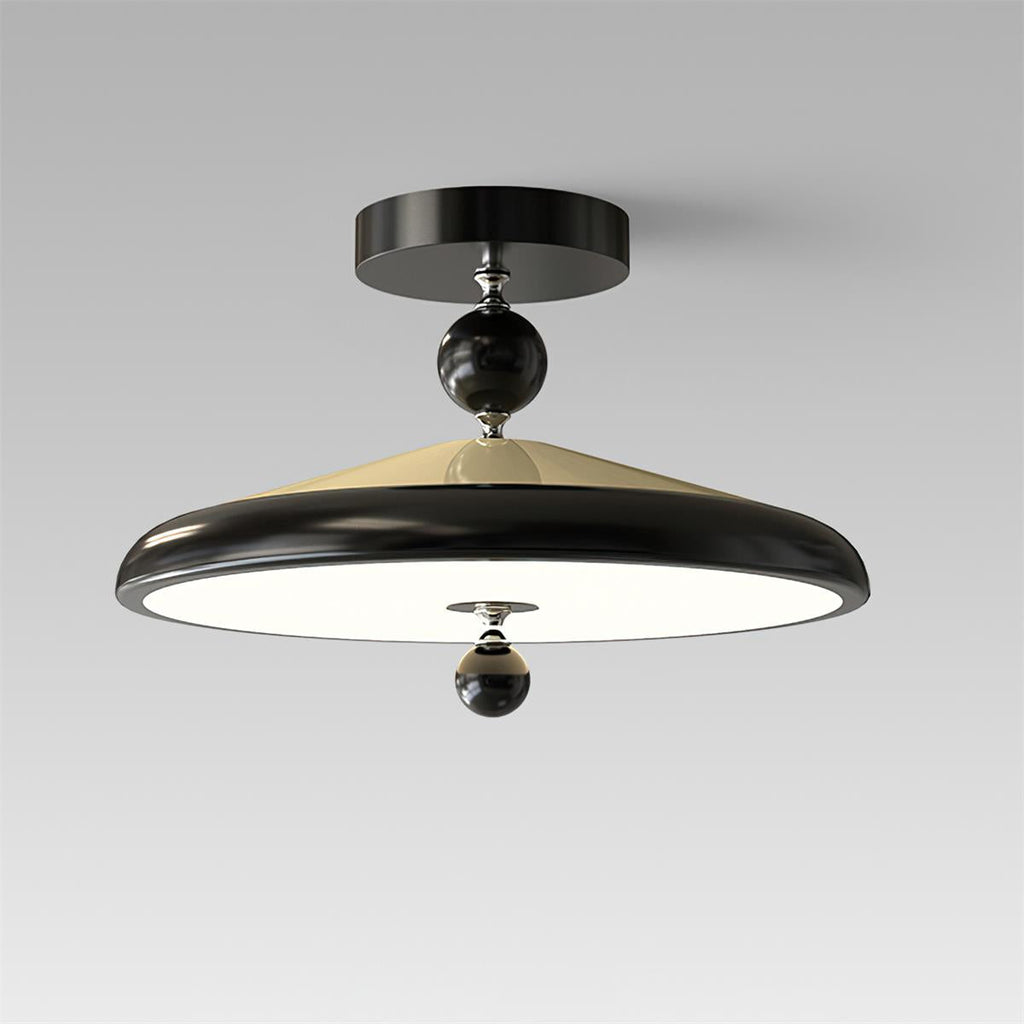 Belano Houten Frame Ronde Plafondlamp | Fioriscas
