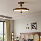 Belano Houten Frame Ronde Plafondlamp | Fioriscas