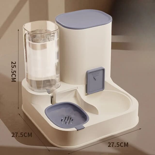 Automatisk mat- och vattendispenser för husdjur - Fioriscas