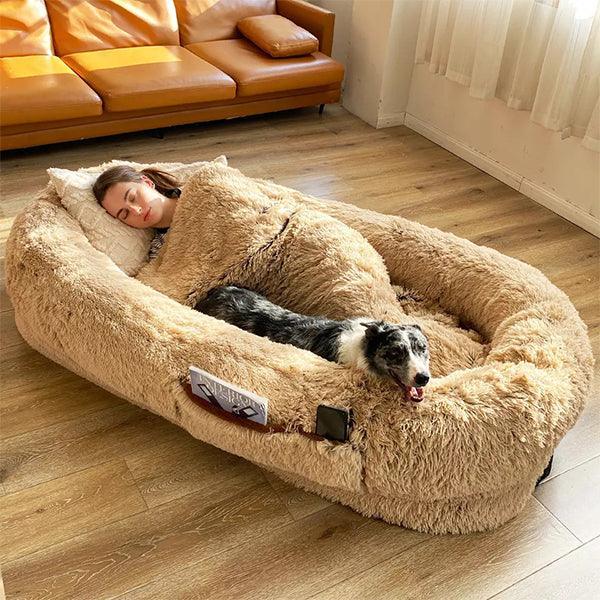 Le lit pour chien humain, une chaise longue confortable pour les humains du monde entier | Fioriscas