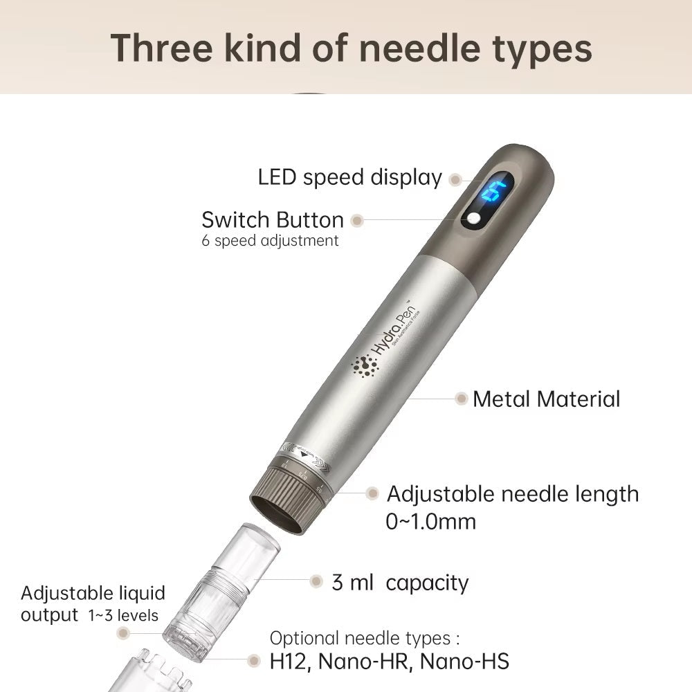 Hydra Pen H3 voor microneedling en seruminsluizing thuis | Fioriscas