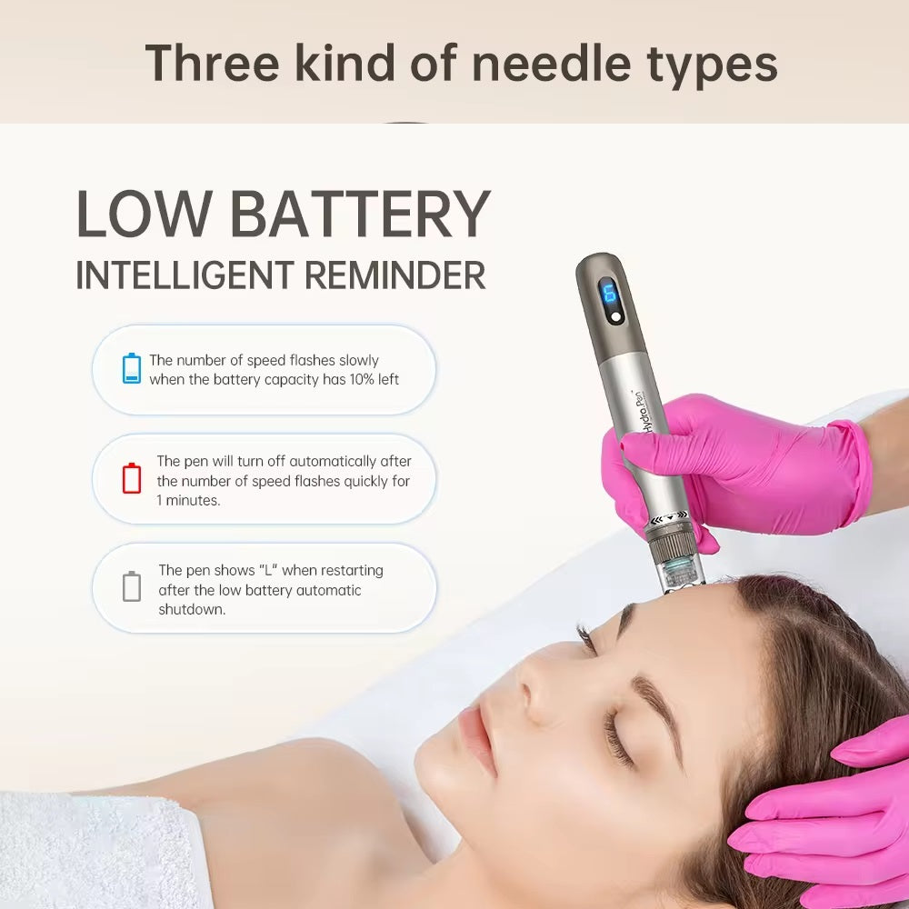 Hydra Pen H3 voor microneedling en seruminsluizing thuis | Fioriscas