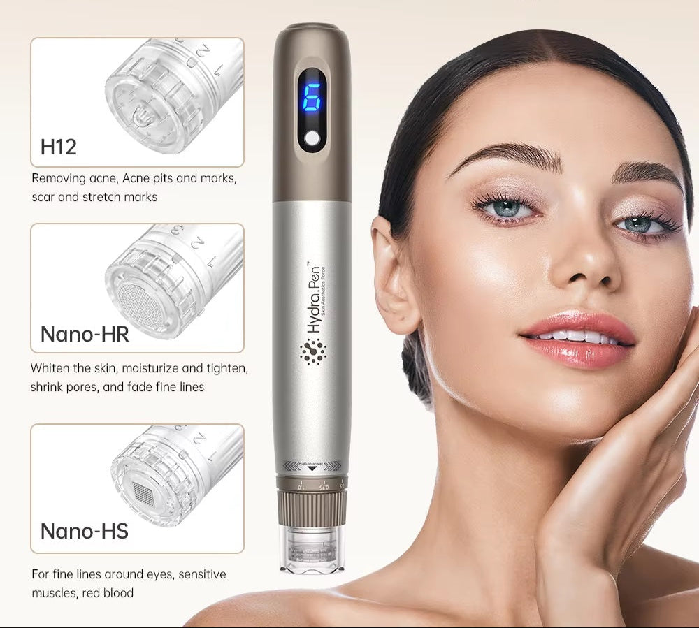 Hydra Pen H3 voor microneedling en seruminsluizing thuis | Fioriscas
