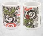 Kiyomi Hand-Painted Japanese Teacups, Collector's Edition