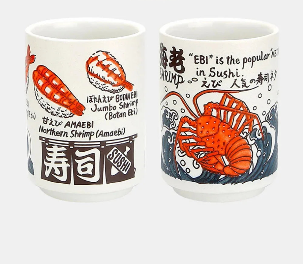 Kiyomi Hand-Painted Japanese Teacups, Collector's Edition